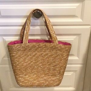Free with bundle. Straw Handbag